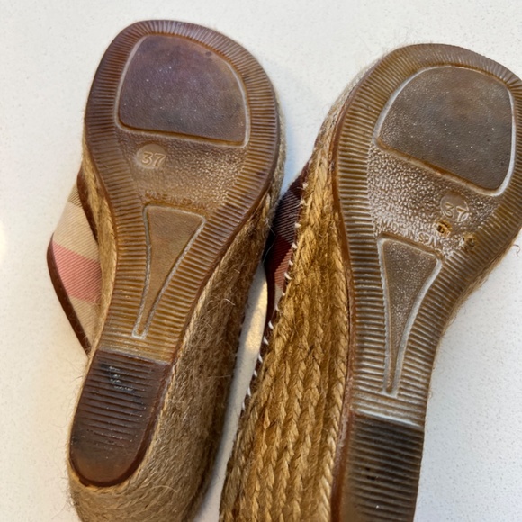 Burberry Wedges summer colours size 37 - Picture 3 of 8